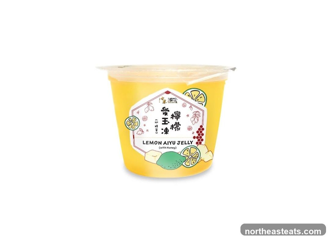 Lemon Aiyu Jelly with Honey