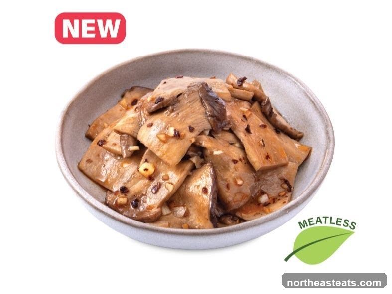 New Meatless Mushroom Dish