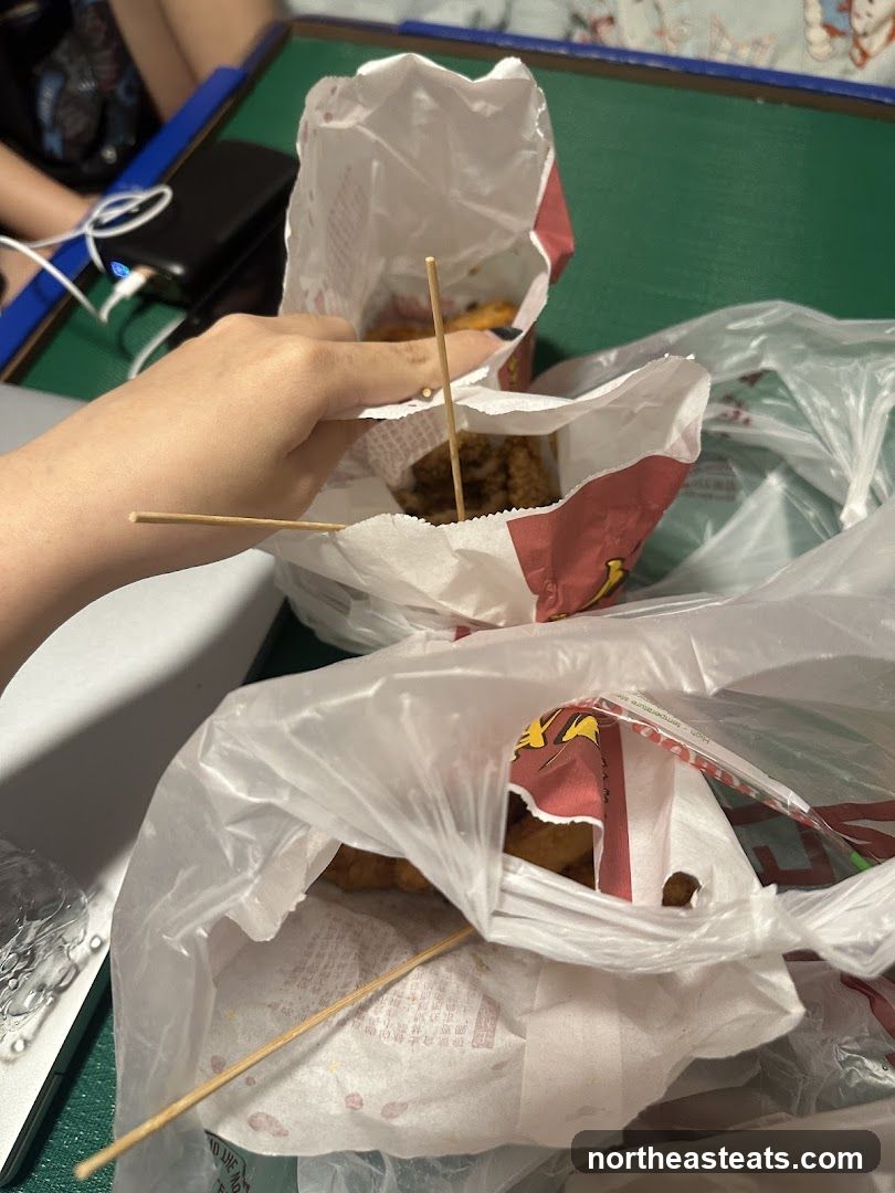 Fried Food in Bags