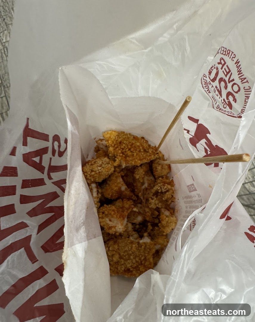 Fried Chicken Bites in a Bag