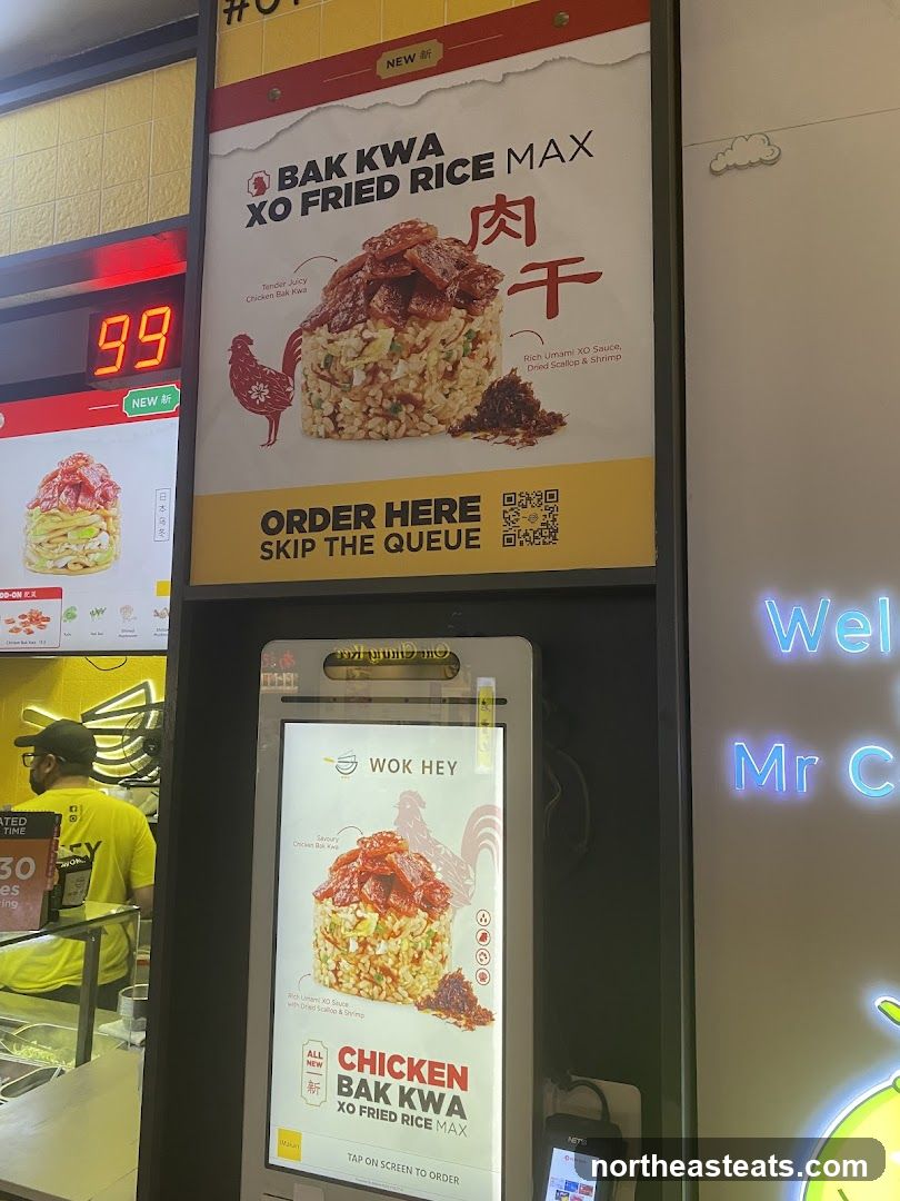 Wok Hey Menu Display