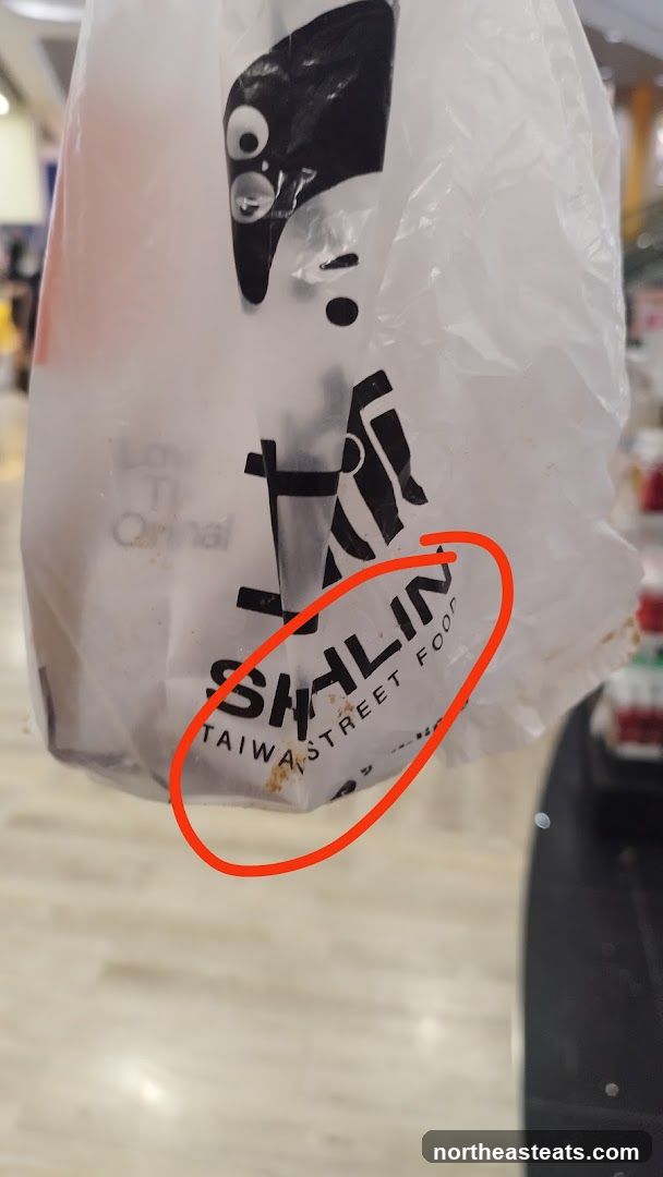 Plastic bag with logo
