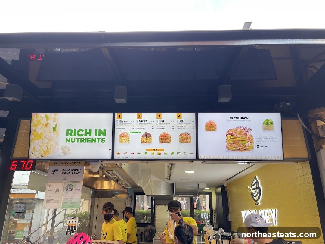 Food Menu Display