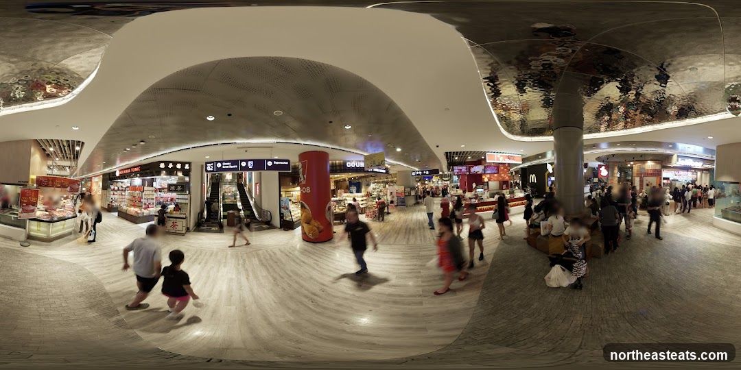 Busy Shopping Mall Interior