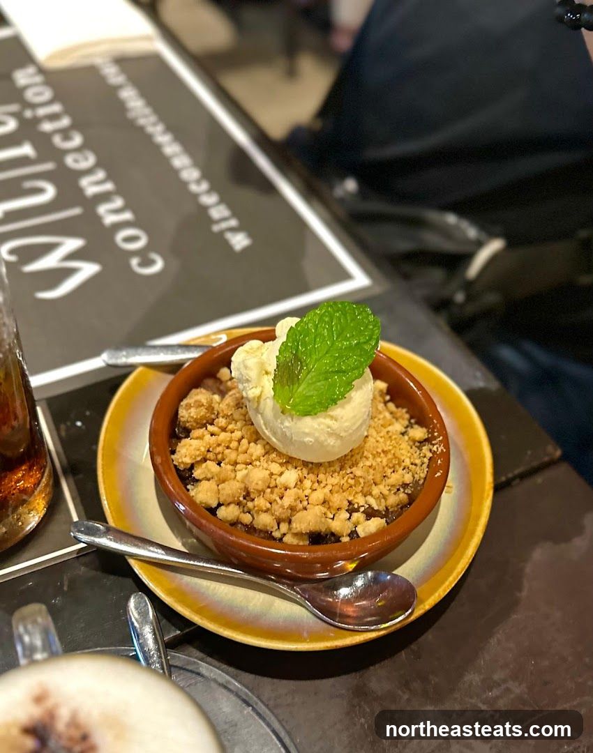 Dessert with Ice Cream