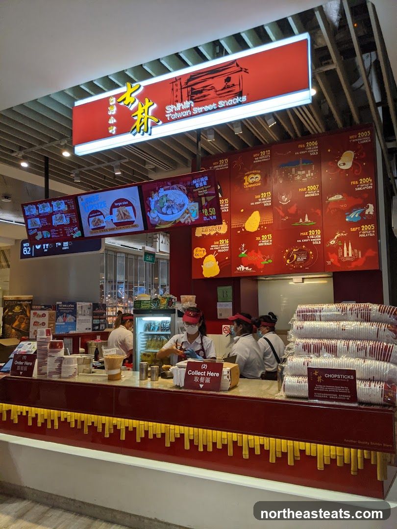 Shihlin Taiwan Street Snacks Counter