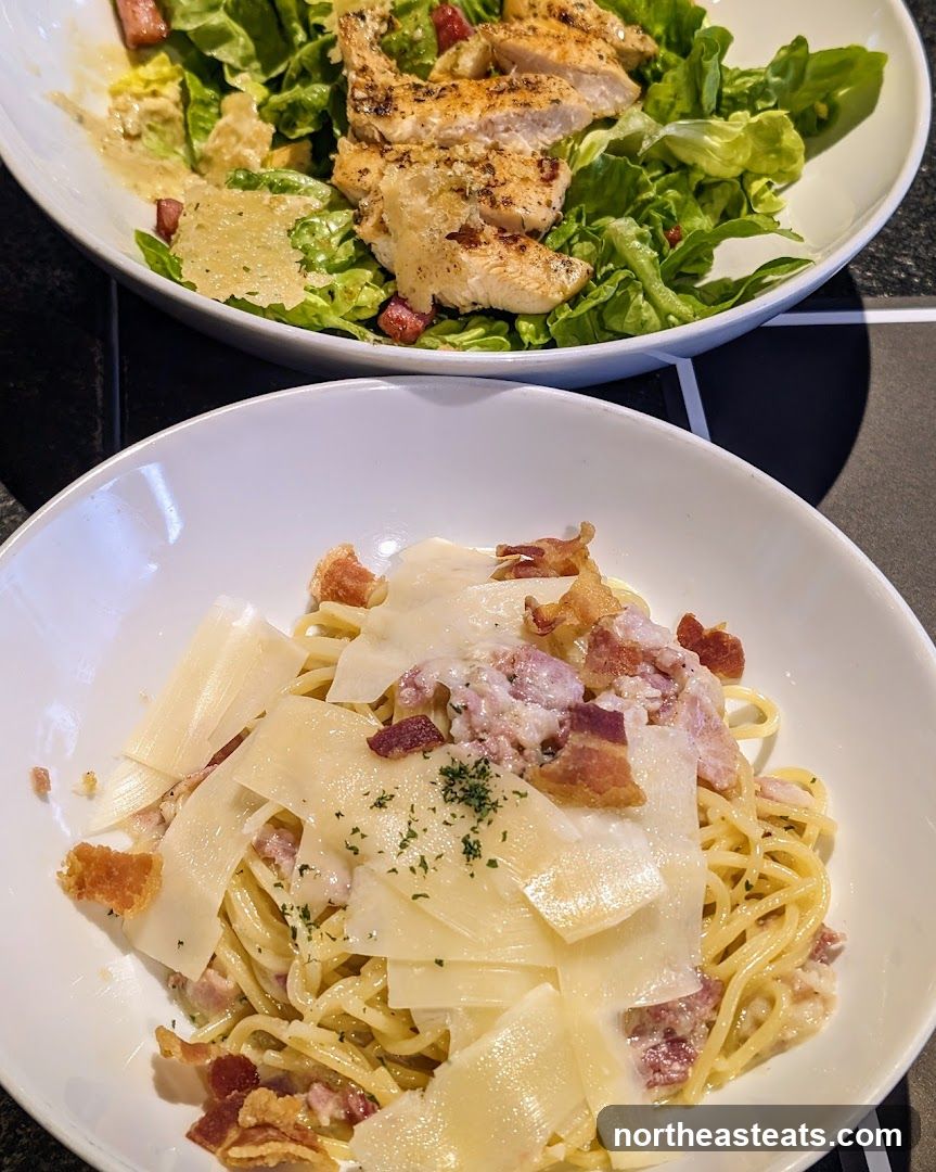 Pasta and Salad