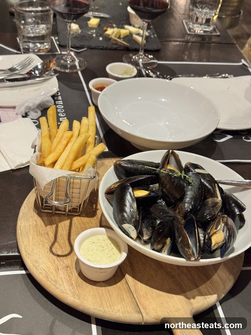 Mussels and Fries