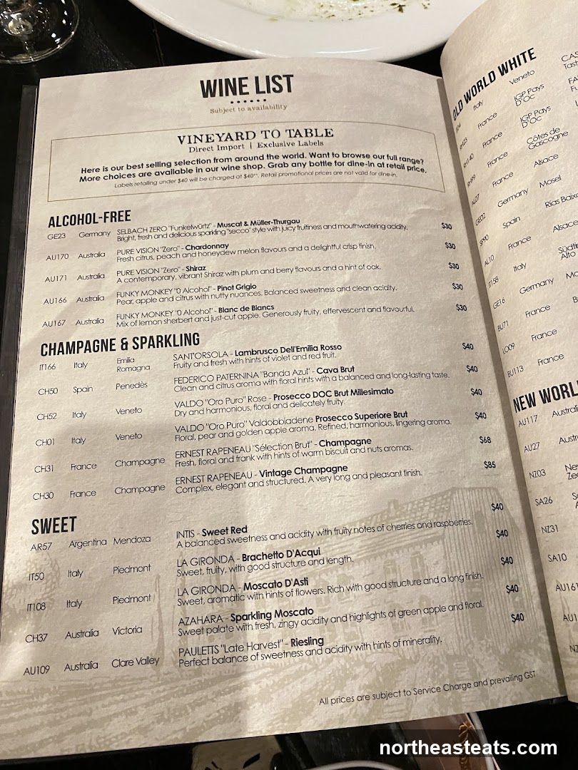 WINE LIST