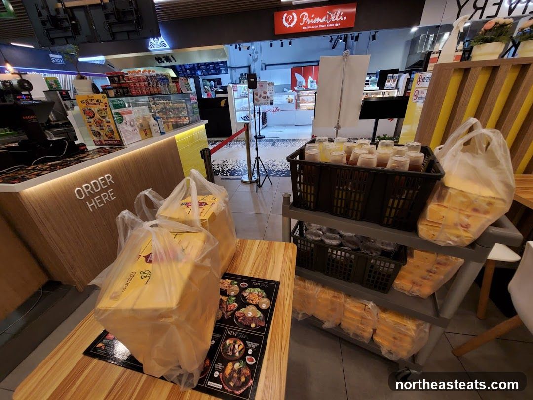 Food and Drinks Display