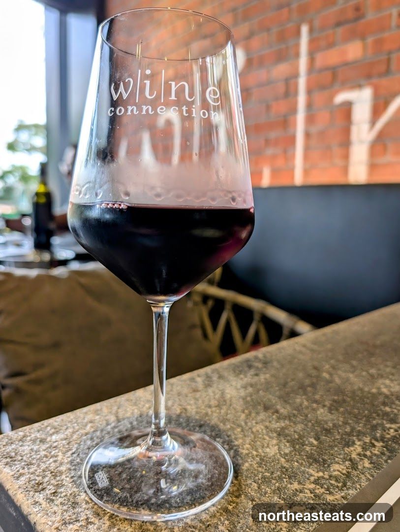 Wine Glass with Logo