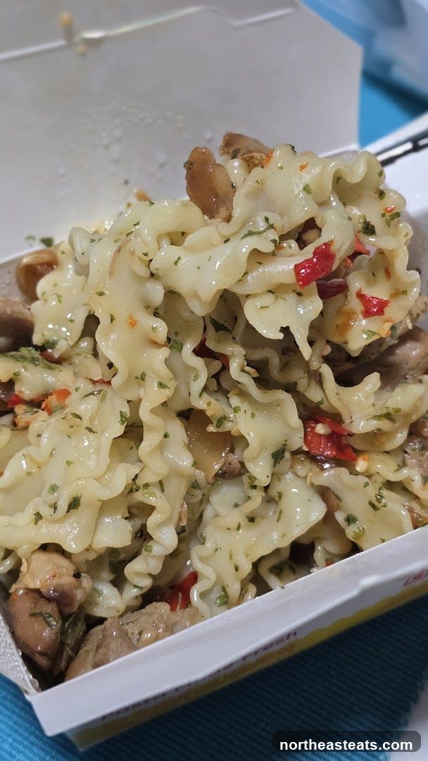 Pasta with Chicken and Peppers