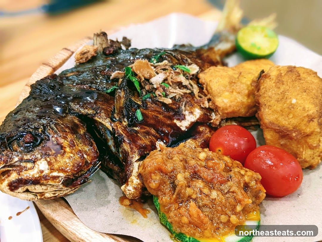 Whole Fish Dish with Sides