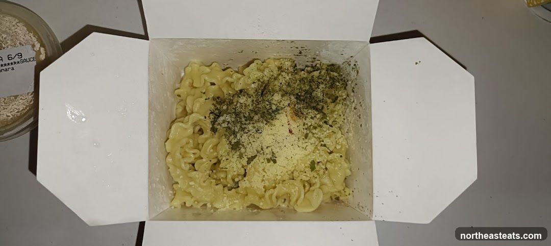 Pasta in a Takeout Box