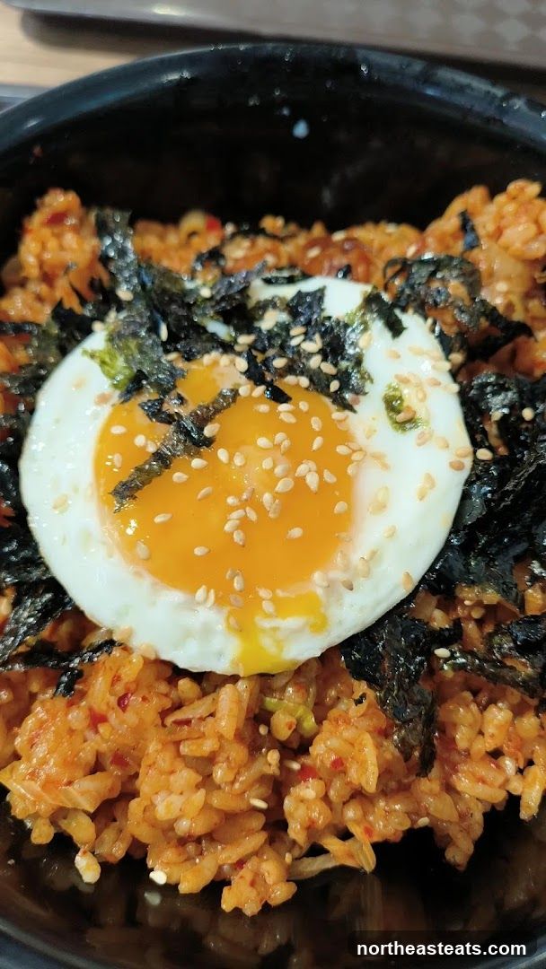 Kimchi Fried Rice with Fried Egg