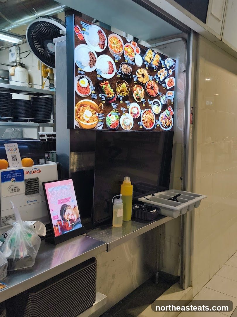Korean Food Menu
