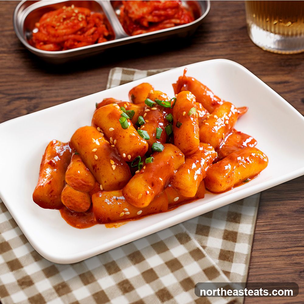 Tteokbokki with Kimchi