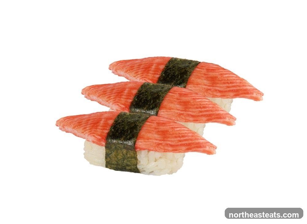 Crab Stick Nigiri Sushi