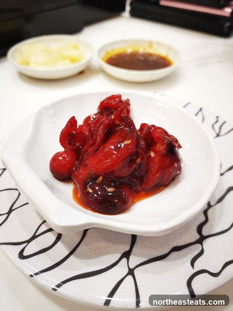 Marinated Baby Octopuses