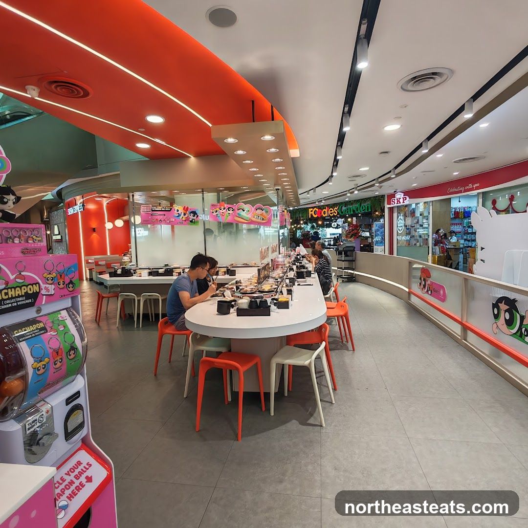Sushi Restaurant Interior