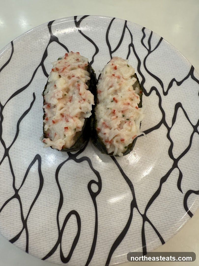 Crab Salad Sushi Rolls