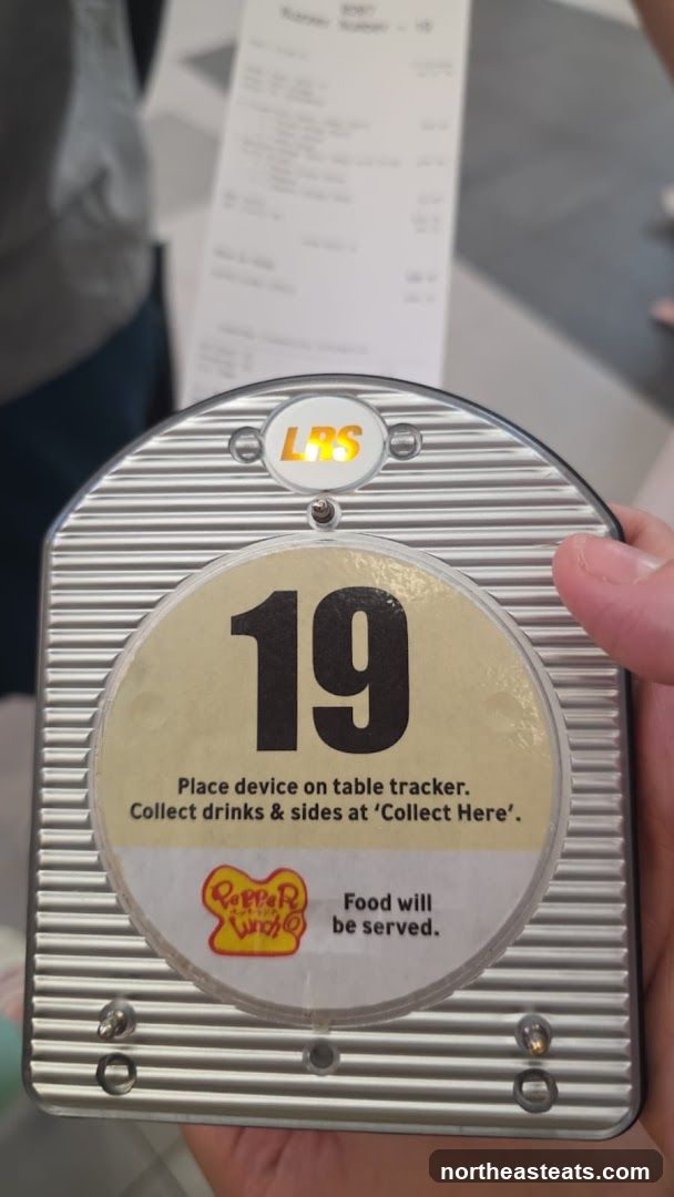 Pepper Lunch Table Tracker