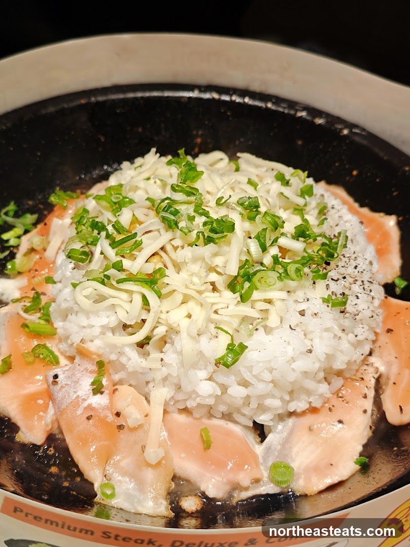 Salmon and Rice Dish