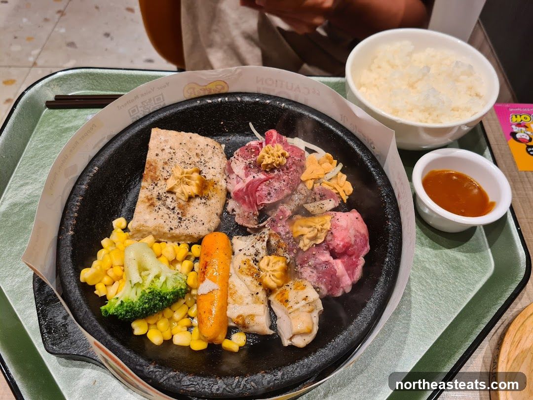 Sizzling Steak Platter