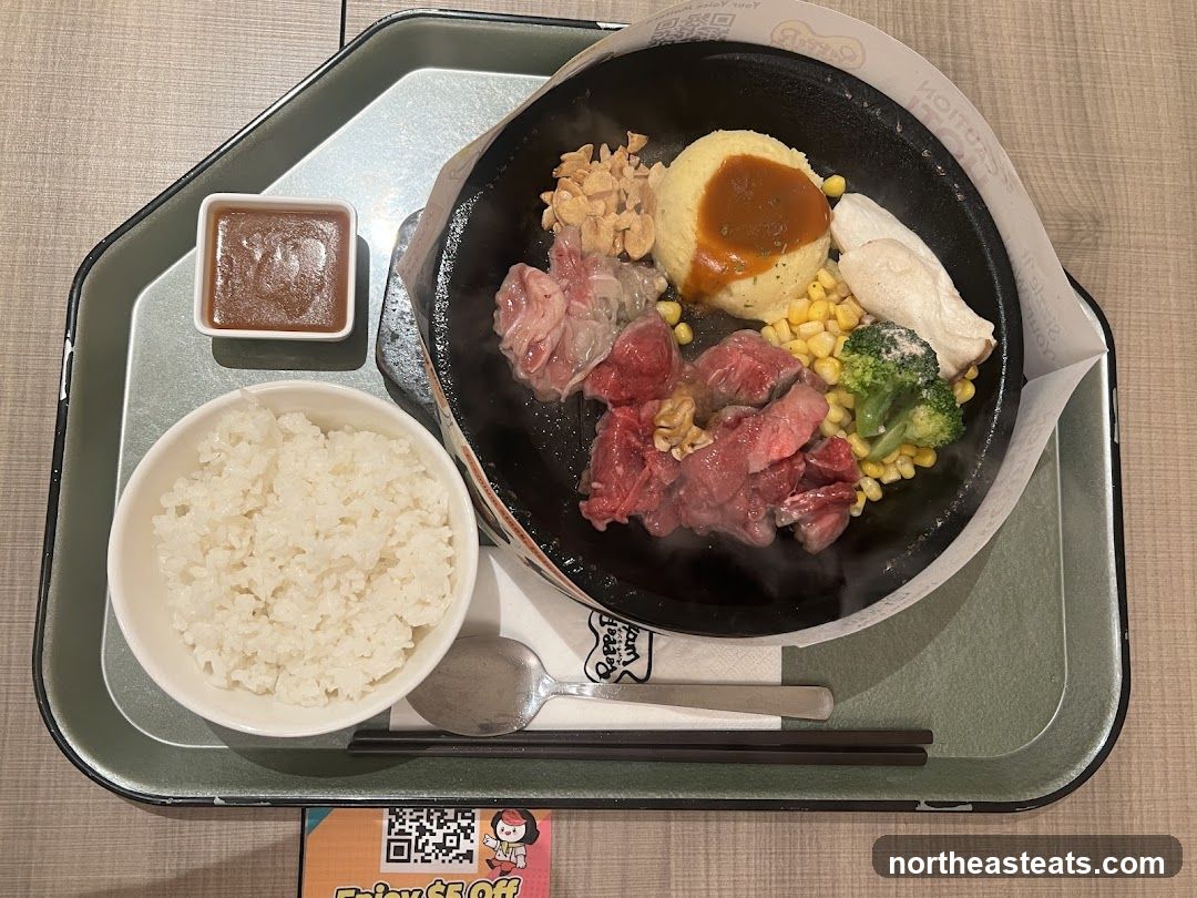 Sizzling Steak Platter