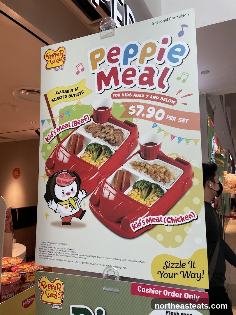 Pepper Lunch Peppie Meal Promotion