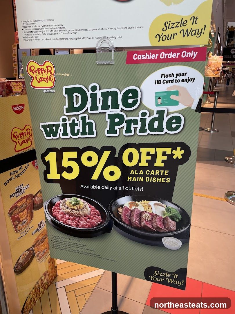 Pepper Lunch 15% Off Promotion