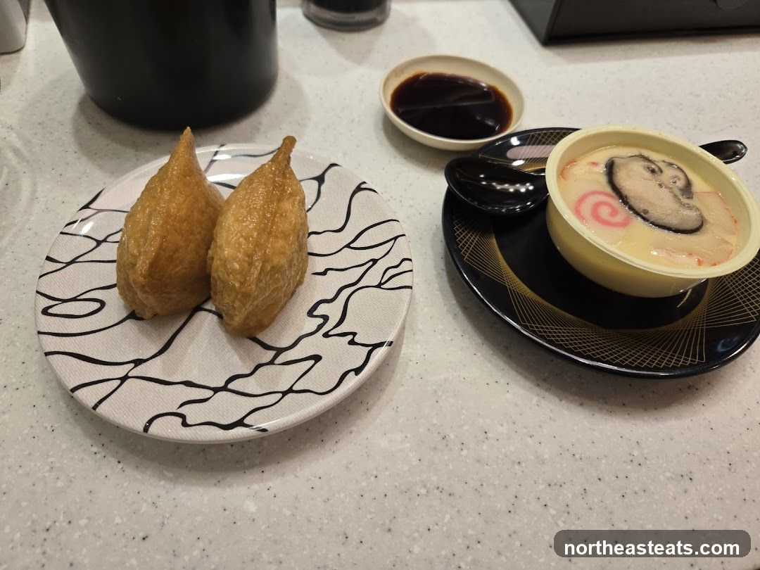 Inari Sushi and Chawanmushi