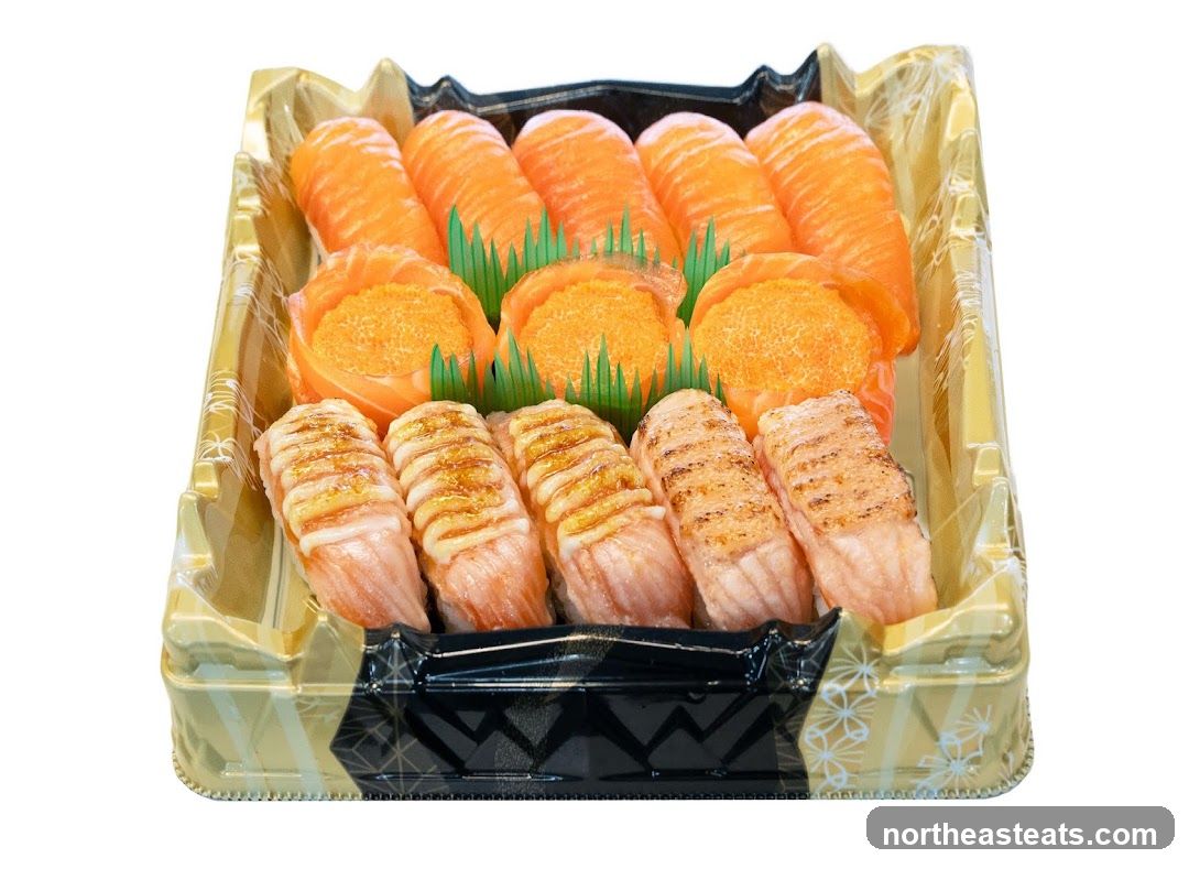 Salmon Sushi Platter