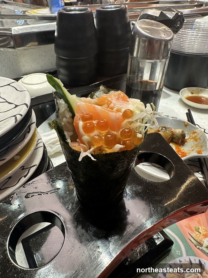 Salmon and Roe Hand Roll