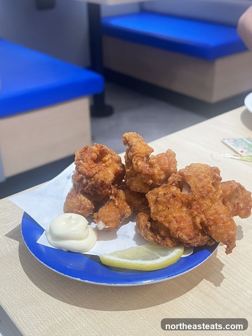Fried Chicken with Lemon and Mayo