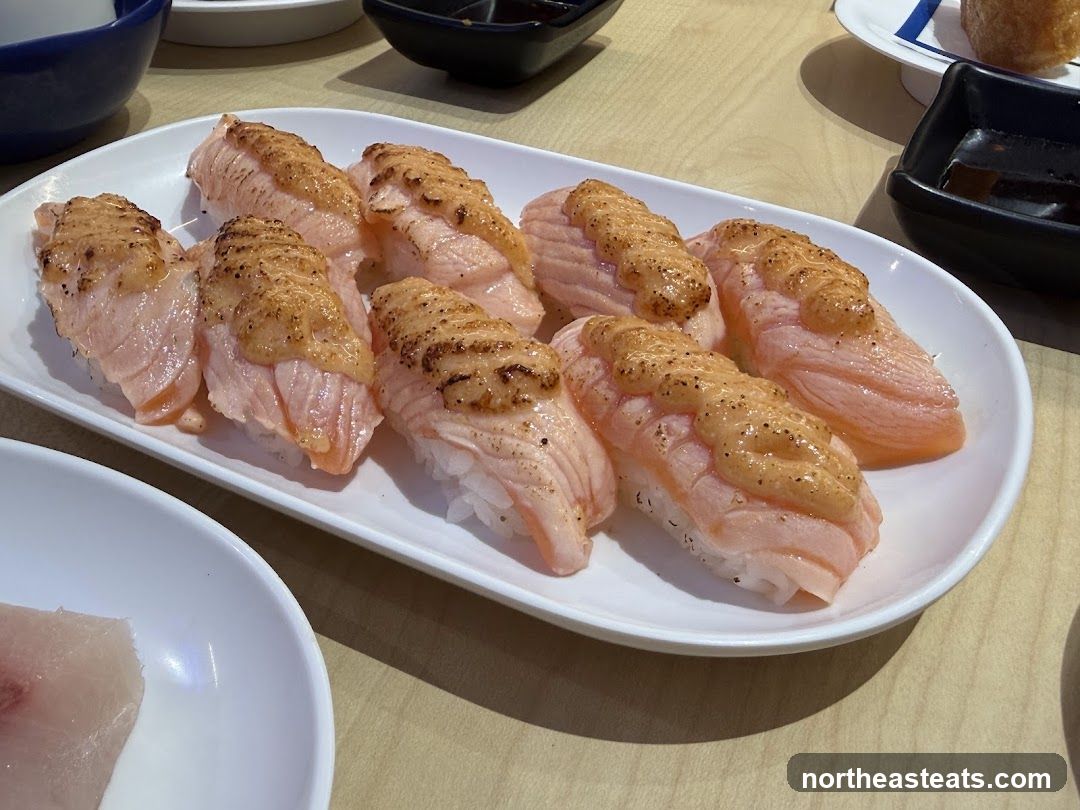 Seared Salmon Nigiri