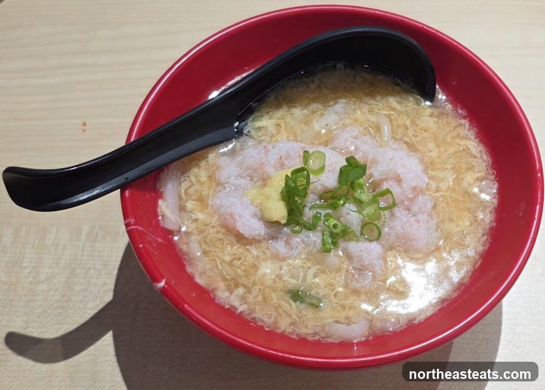 Crab and Egg Soup