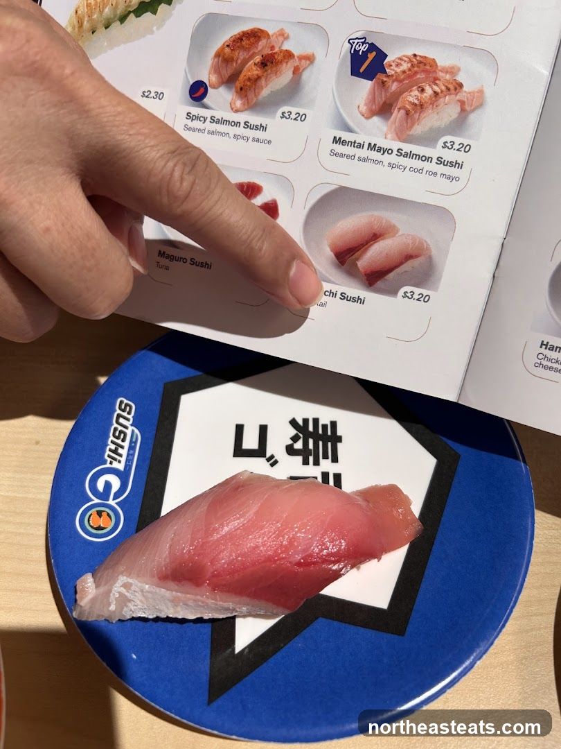 Sushi Menu