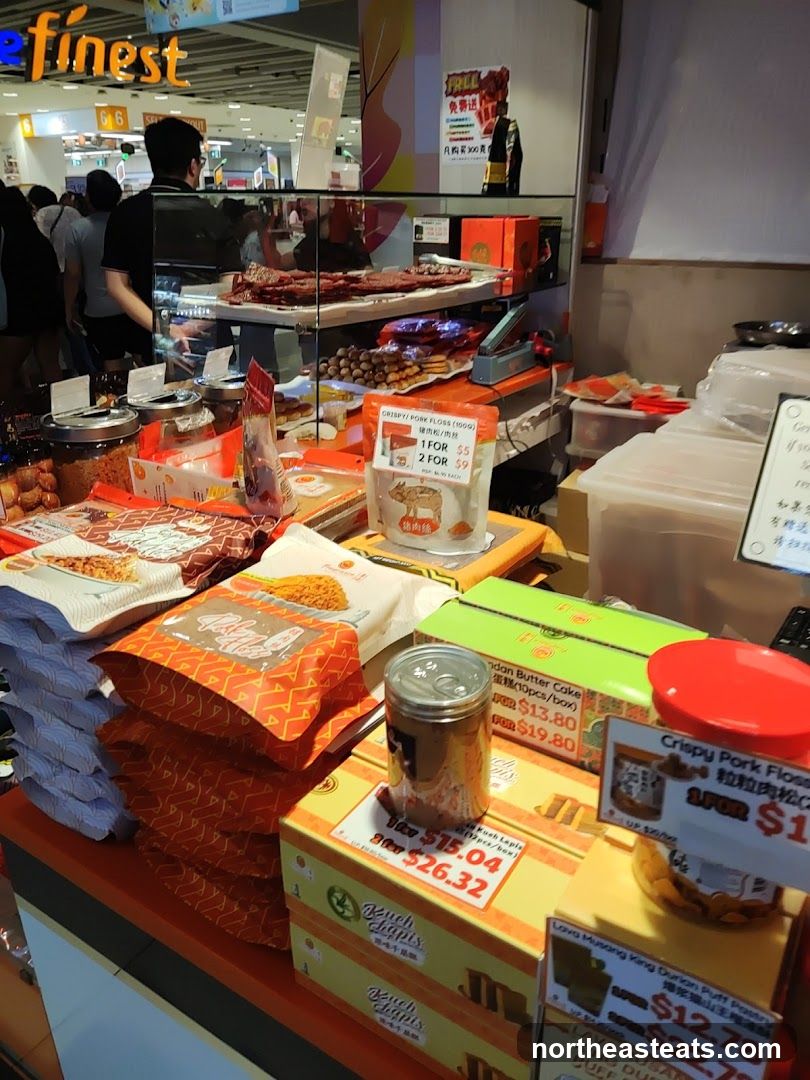 Food stall display
