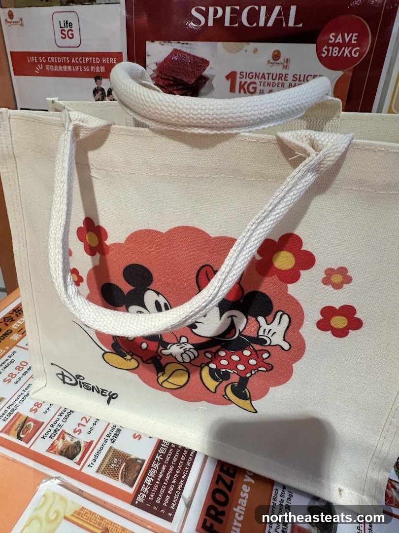 Disney Tote Bag with Food Promotions