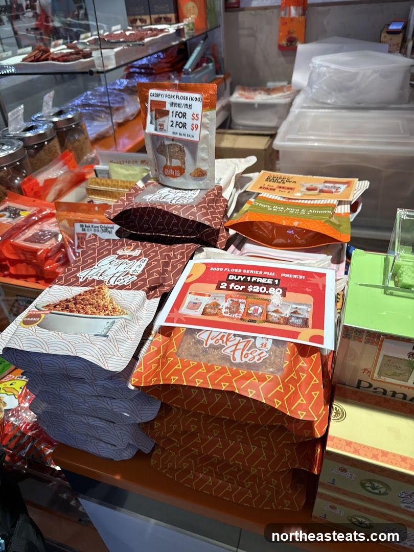 Assorted Meat Floss Products