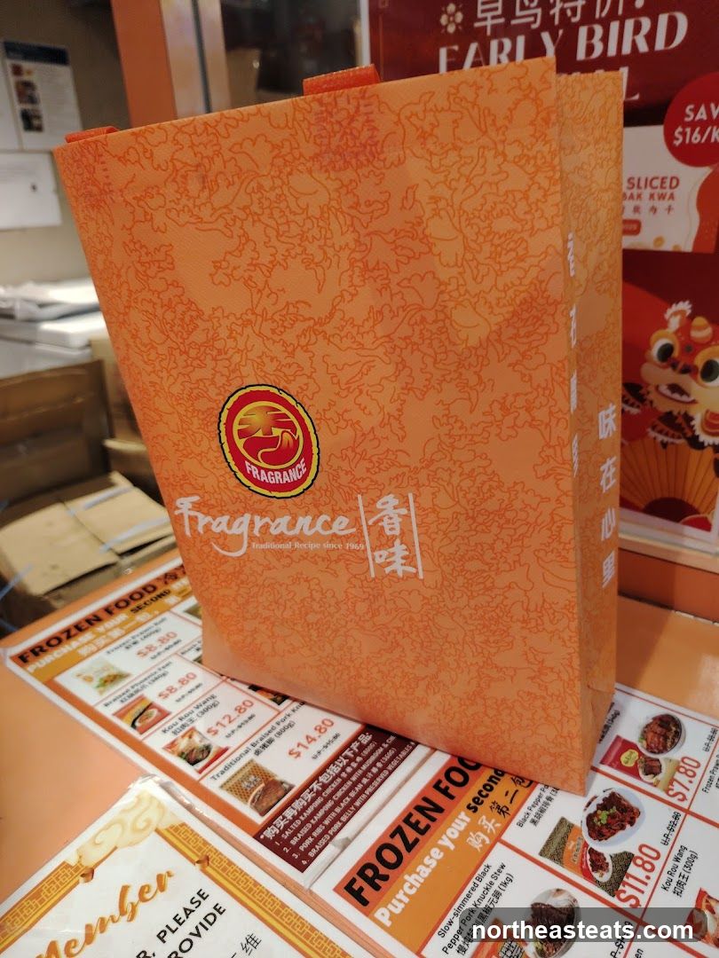 Fragrance Food Bag and Menu