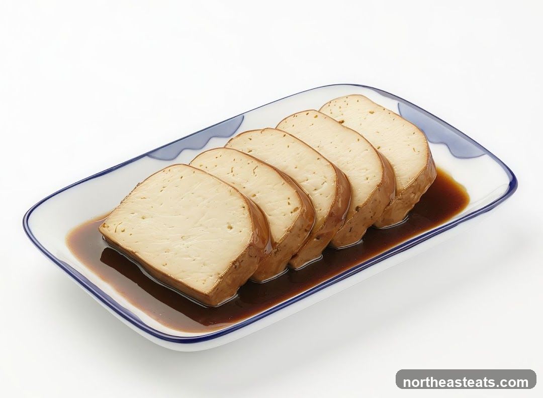Sliced Tofu in Sauce