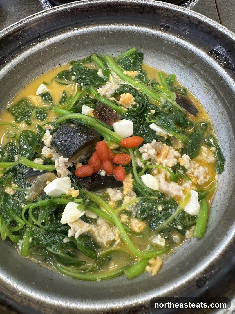 Spinach and Egg Dish