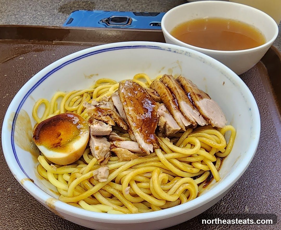 Noodles with Duck and Egg