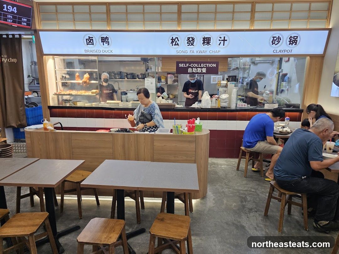 Restaurant Interior with Food Preparation Area