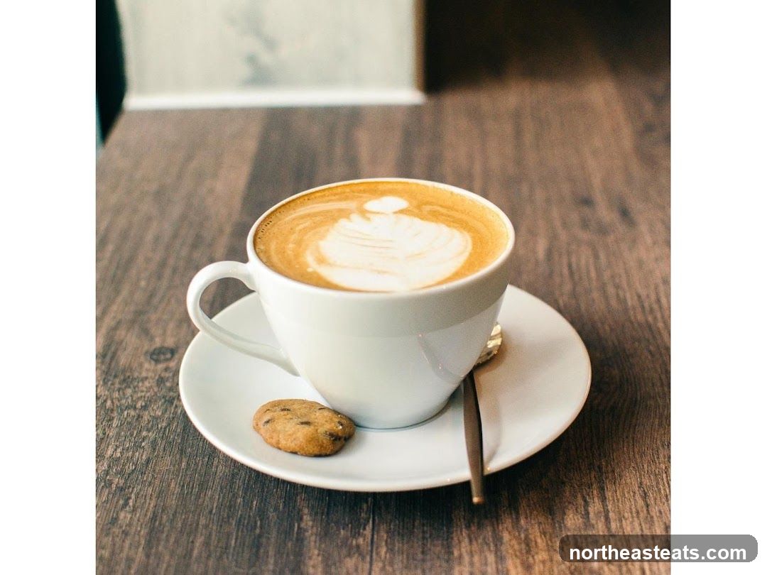 Latte with Cookie