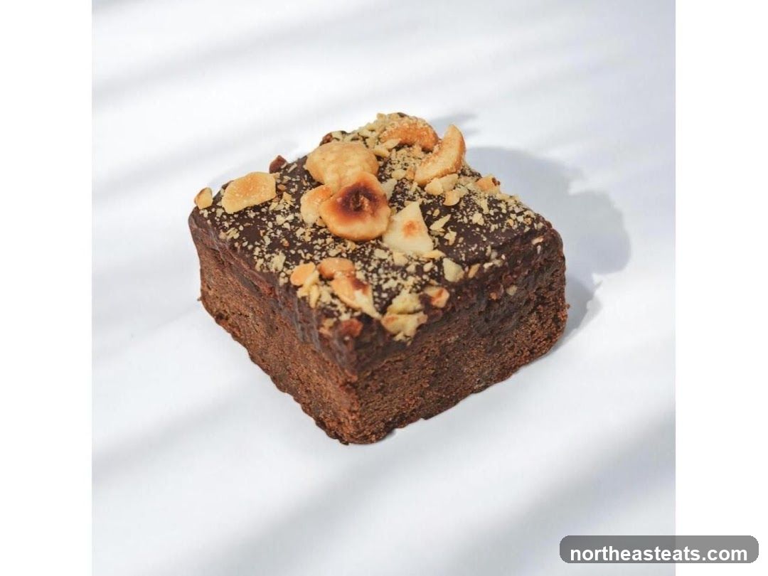 Chocolate Hazelnut Brownie