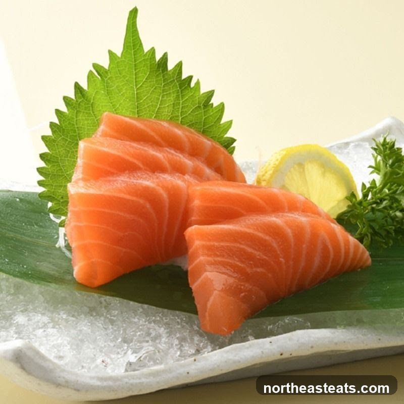 Salmon Sashimi