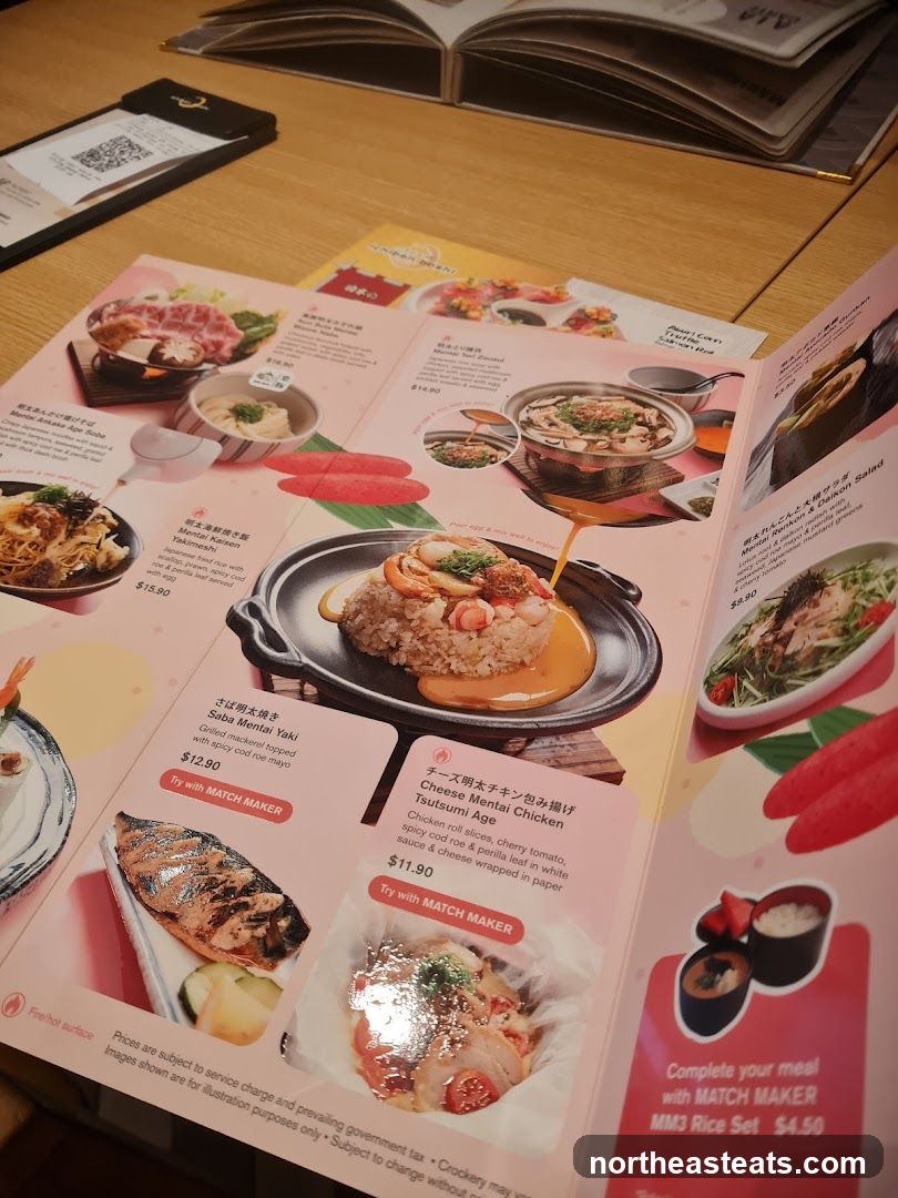 Japanese Menu